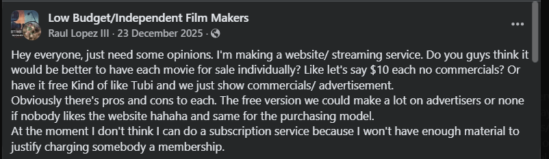 RL3 asks Facebook where his business&rsquo;s money should come from