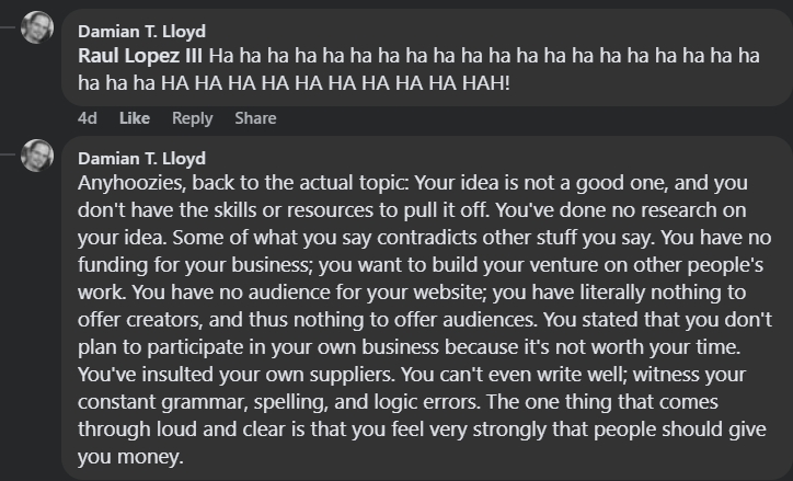 DTL points out RL3&rsquo;s inadequacies